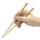 [Mansaku Select] Wakasa Lacquer Dishwasher Couple Chopsticks - Glass Beads and Poem 