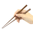 [Mansaku Select] Kyoto Saga Square Chopsticks for Couple - Lacquered Lacquer and Smoked Bamboo 