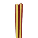[Mansaku Select] Genuine Lacquer Octagonal Chopsticks, Vermilion-White Bamboo/Patterned Bamboo 