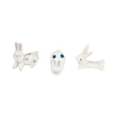 [Mansaku Select] Continental Ware Chopstick Rest - Small Rabbit 