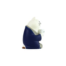 [Cat Masshiro Selection] Concombre Traveling Cat Mini Figure - Japanese Tea