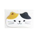 [Cat Masshiro Select] Day Lively Cat Eye Pillow - Bathtime Eye Mask with Vinyl Pouch