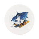 [Cat-themed Selection] Island Cat Decorative Plate with Plate Stand