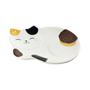 [Cat-centric Selection] Nekobiyori Cat Plate Calico Cat