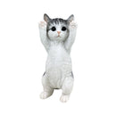 [Cat-loving Selection] Cat Figurine - Raise your hand