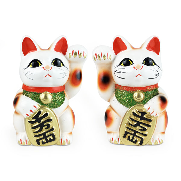 【猫まっしぐらセレクト】 5号・猫の招き猫-小判