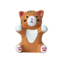 [Cat-themed Selection] Hasikko Cat Chopsticks and Chopstick Rest Set - Brown Tabby