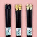 [Cat-themed Selection] Smiling Kitty Cat Chopsticks, 18cm