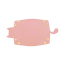 [Cat Masshiro Select] Assembled Cat-Shaped Leather Tray, Pink