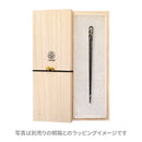 天削げ一本簪‐牡丹