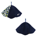 HG Japanese Pattern Textile Tulip-Shaped Sauna Hat (Wagara Textile Tulip-Shaped Sauna Hat) 