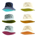 Bucket-shaped sauna hat