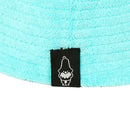 Bucket-shaped sauna hat