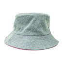 Bucket-shaped sauna hat