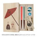 Wakasa lacquerware gold-replicated hexagonal chopsticks 