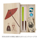 Wakasa lacquerware gold-replicated hexagonal chopsticks 