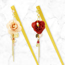 可憐薔薇一本簪