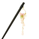 A single hairpin with a circular flower drop
