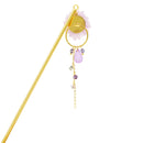 White dew small chrysanthemum hairpin (Shiratsuyu Kogiku Ippon Kanzashi)