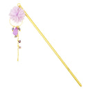 White dew small chrysanthemum hairpin (Shiratsuyu Kogiku Ippon Kanzashi)