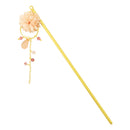 White dew small chrysanthemum hairpin (Shiratsuyu Kogiku Ippon Kanzashi)