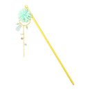 White dew small chrysanthemum hairpin (Shiratsuyu Kogiku Ippon Kanzashi)