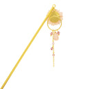 White dew small chrysanthemum hairpin (Shiratsuyu Kogiku Ippon Kanzashi)