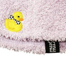 Pile embroidered sauna hat