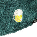 Pile embroidered sauna hat