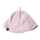 Pile embroidered sauna hat