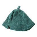 Pile embroidered sauna hat