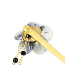 Plum blossom moon single hairpin