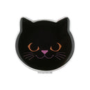 猫まっしぐらオリジナル猫型手鏡-黒猫