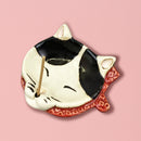 [Cat-themed selection] Ukiyo DECO Cat Incense Plate - Cat Face