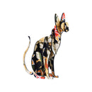 [Cat Masshiro Select] Echizen Washi Cat 3D Puzzle - Sitting