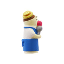 [Cat-centric Selection] Concombre Snow Cat Ice Cream Shop Mini Cat Figurine - Ice Cream Shop Cat (Concombre Snow Cat Ice Cream Shop Mini Cat Figurine - Ice Cream Shop Cat)
