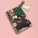 [Cat Masshiro Select] Stylish Cat Pass Case - Shamisen