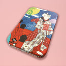 [Cat-themed selection] Stylish cat square compact mirror - Taikobashi