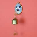 [Cat-Friendly Selection] KANNEKO Cat Doorbell - Pointed Cat, Light Blue
