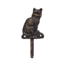 【猫まっしぐらセレクト】アンティーク風 猫のアイアンフック キャット-シングルフック