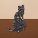 [Cat Masshiro Select] Antique-Style Cat Iron Hook Cat-Double Hook