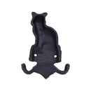[Cat Masshiro Select] Antique-Style Cat Iron Hook Cat-Double Hook