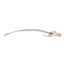 Two-pronged mountain lily hairpin
