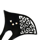 Fan-shaped hairpin - openwork cherry blossom