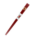 Wajima lacquer chopsticks with camellia branch design 