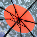 Japanese-style textile three-fold umbrella - AWESOME JAPAN/FUJIYAMA 