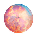 Japanese Pattern Textile 16-piece Long Umbrella - Evening Clouds -