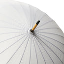 Fuji-snake Eye 24-Stem Long Umbrella - Iris and Grasshopper