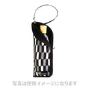 【新型】和柄テキスタイル 折り畳み傘袋-矢絣／黒檀