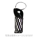 【新型】和柄テキスタイル 折り畳み傘袋-矢絣／黒檀